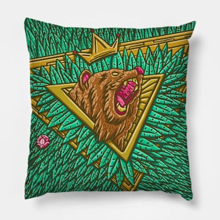 Ruby Bear Pillow