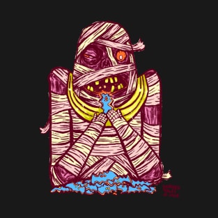 Monster Cookie Mummy T-Shirt