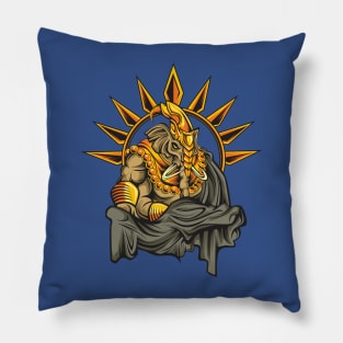 elephant god Pillow