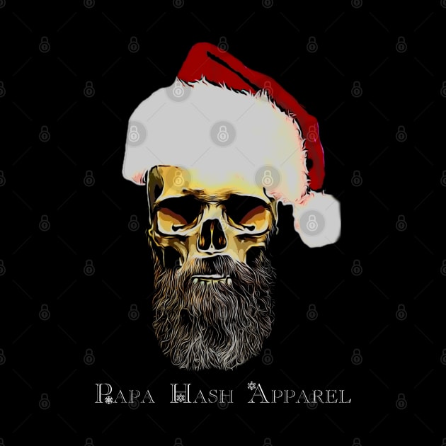 Papa Hash Apparel: Santa Hat by Papa Hash's House of Art