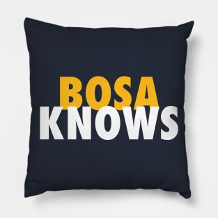 Bosa Knows Pillow