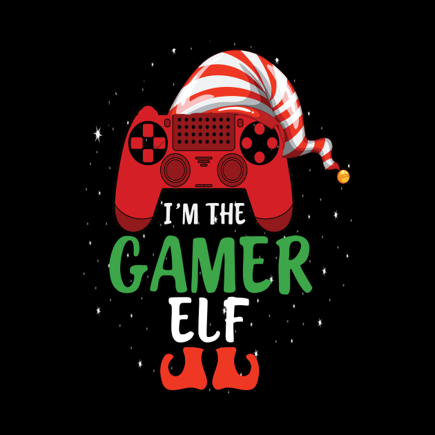 I'm the gamer elf ... Christmas gift for gamers by DODG99