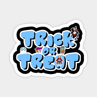 Bluey Trick Or Treat // Hallowen boo! Magnet