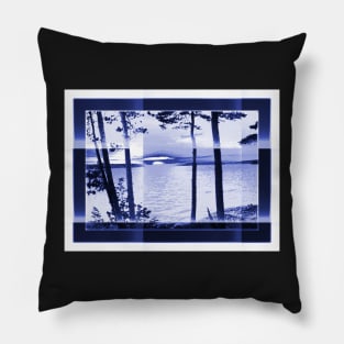 Lake Reflections-Available As Art Prints-Mugs,Cases,Duvets,T Shirts,Stickers,etc Pillow