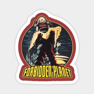 Forbidden Planet / Sci Fi Classic Movie Magnet