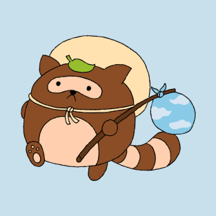 Travelling Tanuki T-Shirt