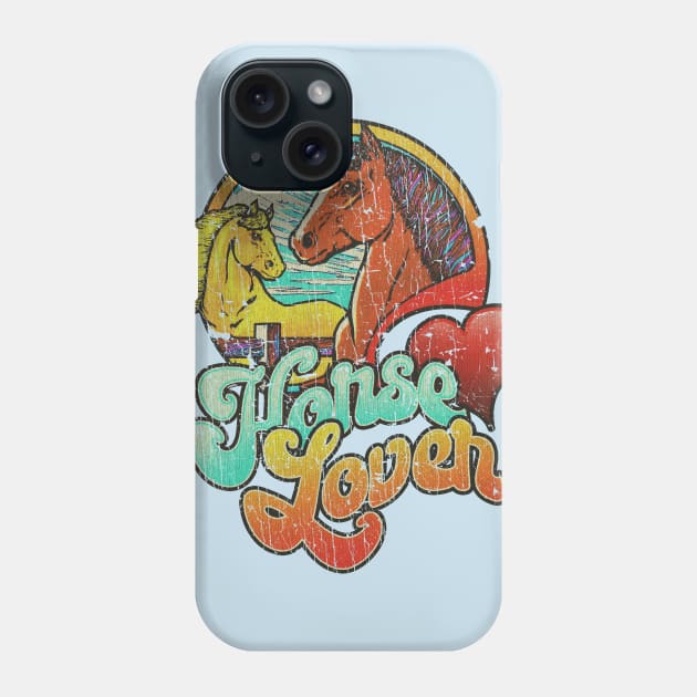 Horse Lover 1973 Phone Case by JCD666