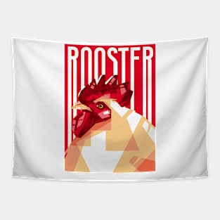 Rooster Art Tapestry