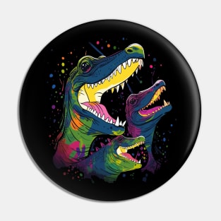 Alligator Fathers Day Pin