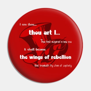 I’m thou, thou art I… Pin