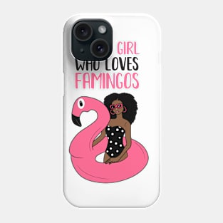 Just a Girl Who Loves Flamingos, Flamingo Lover Phone Case