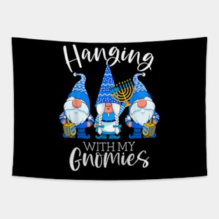 Hanging With My Gnomies Hanukkah Jewish Gnomes Chanukah Tapestry