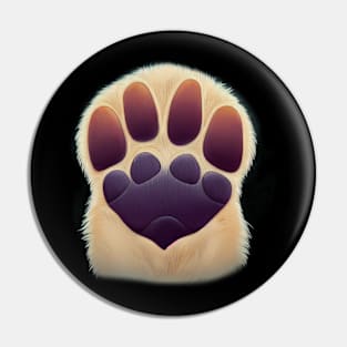 Paw Print Pin