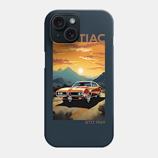 Timeless Thrills: The 1969 Pontiac GTO Tribute Design Phone Case