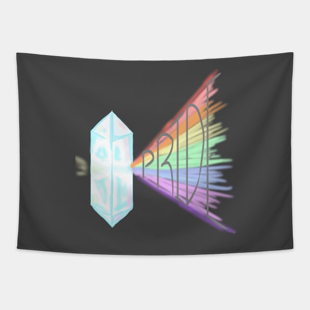 Pride Prism Tapestry by Eccentriac33