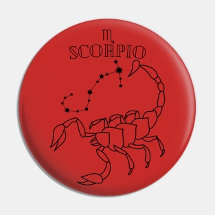 Scorpio Pin