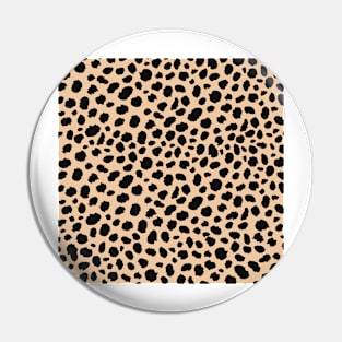 Leopard print design Pin