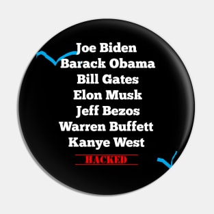 Joe Biden, Barack Obama hacked Pin