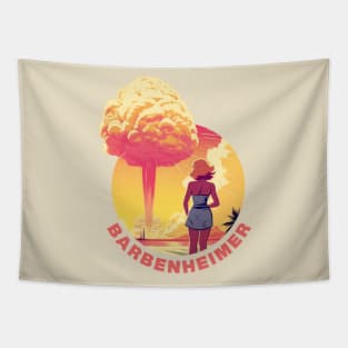 Barbie x Oppenheimer 2023 | BARBENHEIMER Tapestry