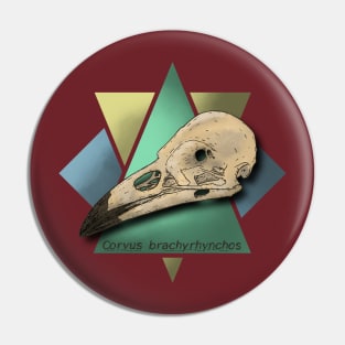 Dead Things - Crow Skull Pin