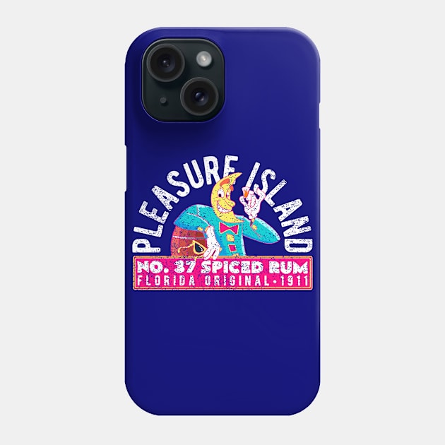 Pleasure Island "No. 37" Spiced Rum Phone Case by plaidmonkey