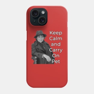 Keep Calm and Carry On Vera Phone Case