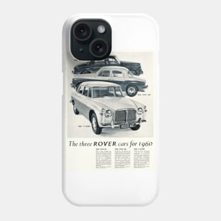 Vintage Rover car advert Phone Case