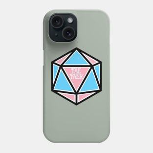 Trans Pronoun Pride D20 Fae/Faer Phone Case