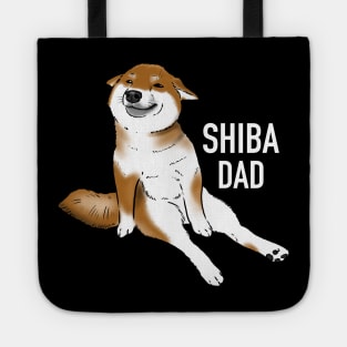 Shiba Inu Dad, Shiba Dad, Shiba Lovers Tote