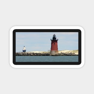 Cape Henlopen State Park Lighthouses - Lewes, DE Magnet