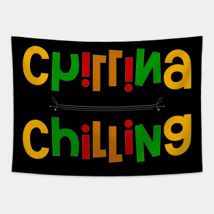 Chilling colorful Tapestry