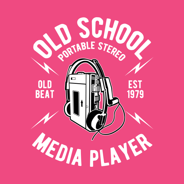 Old School Media Player by lionkingdesign