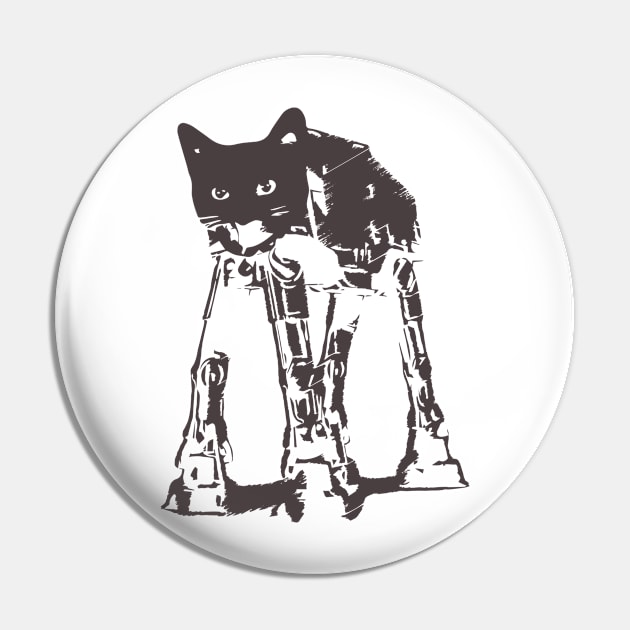 CAT-CAT Pin by pixelcat