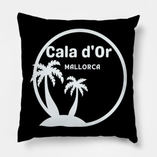 Cala d'Or, Mallorca Spain Pillow