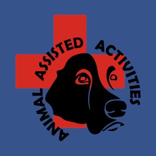 Animal Assisted Activities  - THERAPY DOG logo 7 T-Shirt