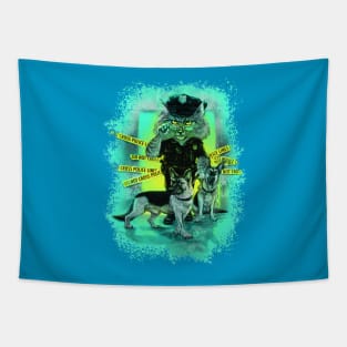 SUPER CAT K-9 PATROL Tapestry