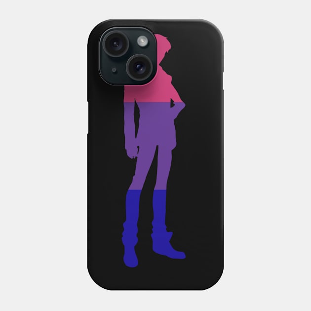 Bi Flag Lance McClain Phone Case by Not Like The Otters