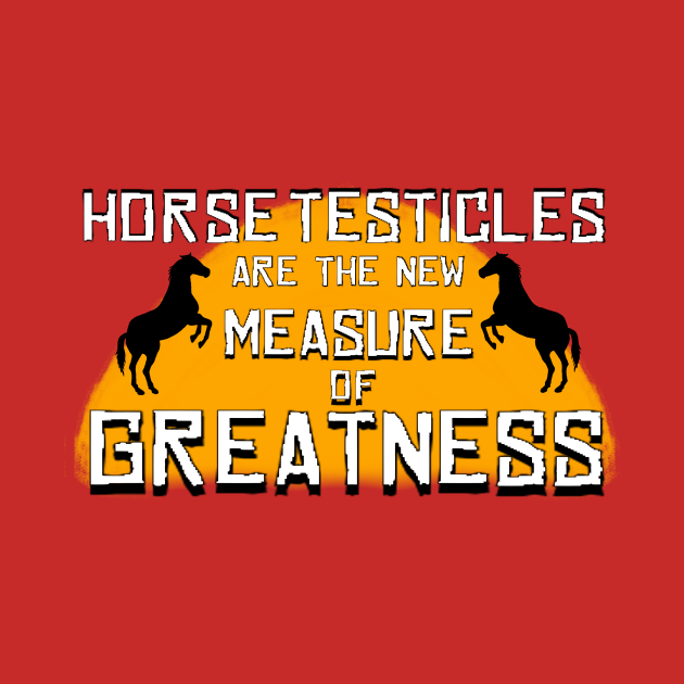Horse balls Red Dead Redemption 2 TShirt TeePublic
