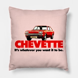 VAUXHALL CHEVETTE - advert Pillow