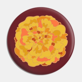 Flor de muertos Pin