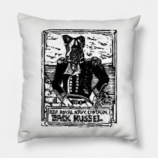 Her Royal Navy Captain Jack Russel Pillow