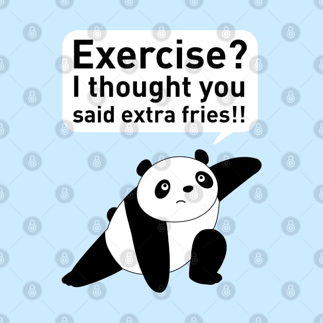 Exercise or extra fries by SuperrSunday