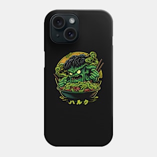 Ramen Green Monster Phone Case