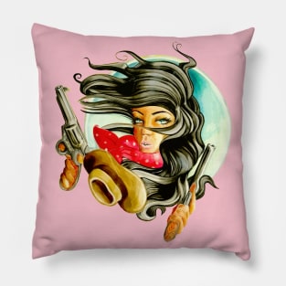 Cow girl Pillow