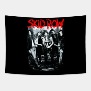 Vintage Poster Skid Row 90s Tapestry