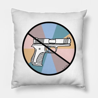 No Guns Pillow