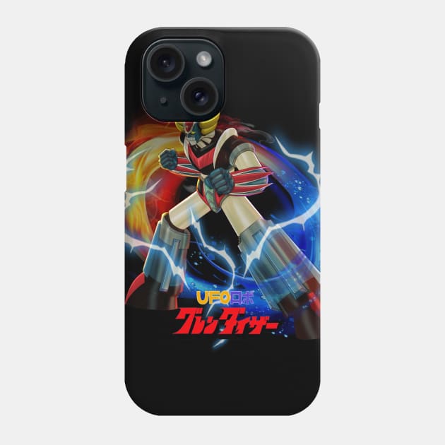 UFO ROBO Grendizer T-Shirt Phone Case by Sheekman