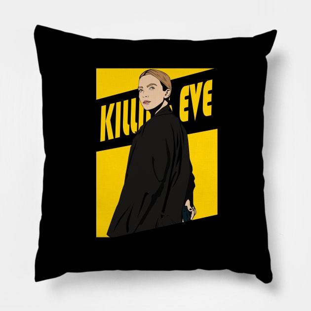 Killing Eve Pillow by miyku