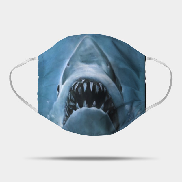 Jaws Bruce the Shark Face Mask - Jaws - Mask | TeePublic