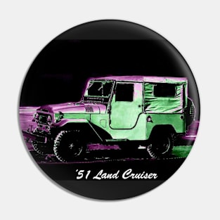 '51 Landcruiser Classic Car Pin